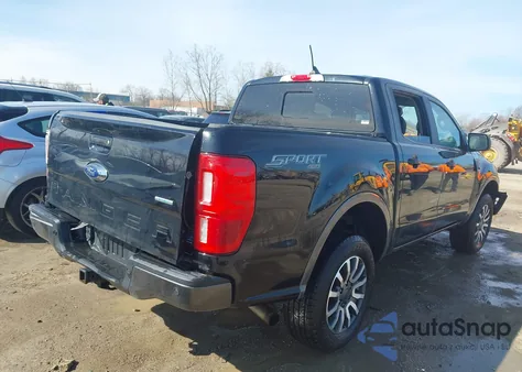 2019 Ford Ranger Lariat из США, поврежденный, VIN 1FTER4FH3KLA97499
